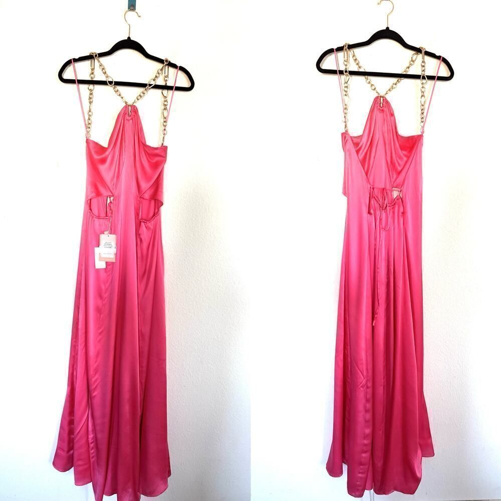CULT GAIA  Althea Silk Blend Gown Large - Picture 8 of 10